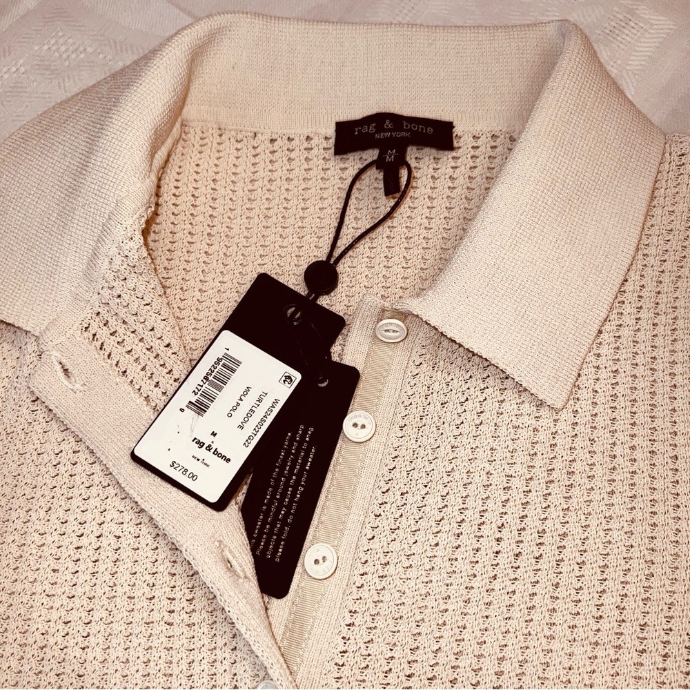 Rag & Bone Woven Mesh Shirt